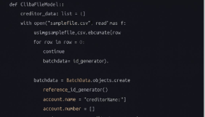Backend API Development